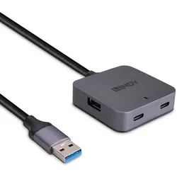 Lindy 43388, USB 3.2 Gen 1 (3.1 Gen 1) Type-A, USB 3.2 Gen 1 (3.1 Gen 1) Type-A,