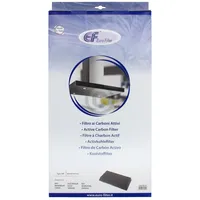 EuroFilter Kohlefilter Type190 wie Whirlpool 484000008578 485x270mm für Dunstabzugshaube