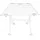 tambu Campingtisch Batista Schwarz/Orange