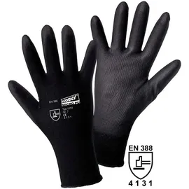 leipold doehle MICRO black Nylon-PU Nylon Arbeitshandschuh Größe (Handschuhe): 11, XXL EN 388:2016 CAT II