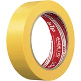 KIP WASHI-TEC Goldkrepp - Klebeband 30 mm x 50 m - Sehr Dünnes Klebeband für Innen & Außen - Scharfe Farbkanten ohne Unterlaufen - Hohe Klebkraft