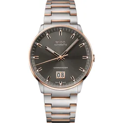 Mido Commander II Big Date M021.626.22.061.00 - grau,PVD Beschichtung bicolor,silber - 42mm