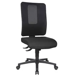 Topstar Bürostuhl Open X (N), OX1000 G200 Stoff schwarz, Gestell schwarz