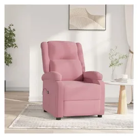 vidaXL Relaxsessel Elektrisch Polyester/Samt 49 x 71 x 70 cm Rosa