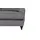 Soho Couch Flachgewebe 3-Sitzer Grau