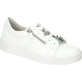 Gabor Sportliche Schnürschuhe in Weiß | Gr.: 38