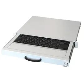 Aixcase AIX-19K1UKUSTP-W Tastatur Industriell USB Weiß