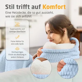 Medisana HB 415 Heizdecke 180 x 130 cm Denim-Blau