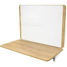 Rocada Homeoffice-Klapptisch BxTxH 115x33cm Platte Melamin eiche