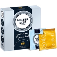 MISTER SIZE Kondome 3 Stk & Klar - M