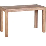 FineBuy Esszimmertisch 120 x 76 x 60 cm braun