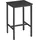 VASAGLE Bartisch Küchentisch Stehtisch 60 x 60 x 92 cm Schwarz