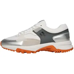 Sneaker N91 "Style Choice W LM Damensneaker", Damen, Gr. 38, weiß, Leder, Textil, casual, Schuhe, Turnschuh Leder handgefertigt, sportlicher Freizeitschuh Damen
