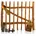 100 120 Haselnuss/Holz