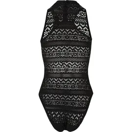 URBAN CLASSICS Body Ladies Crochet Jersey Turtleneck Body XS bis 5XL XS
