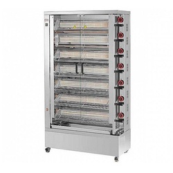 Feca Offene Gas-Rotisserie mit 7 Grills für Hähnchen 735 eko