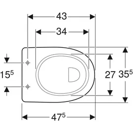 Geberit Renova Nr. 1 (218510600)