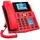Fanvil X5U-R IP-Telefon Schwarz, Rot