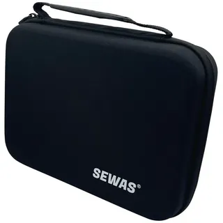 SEWAS Diabetic Care Aufbewahrungstasche Tasche Hardcase Reisetasche für medizinisches Zubehör schwarz