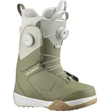 SALOMON KIANA DUAL BOA Boot 2025 deep lichen green/mineral grey/white - 38,5