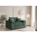 Home Affaire XXL-Sessel »Soft&Cosy«, in Cord, inklusive 2 Zierkissen grün