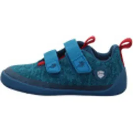 3050-fond of gmbh Affenzahn Barfußschuh Knit Happy Hai blau kombi - Blau - 35