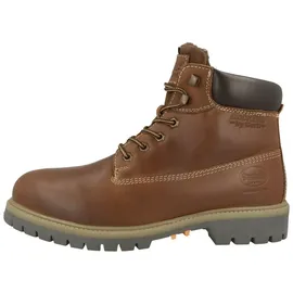 Dockers by Gerli Damen Combat Boots, Frauen Stiefeletten,warm gefüttert,Winterstiefel,Winterschuhe,Stiefel,Bootee,Booties,Desert,43 EU - 43 EU