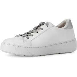 Gabor Sneaker Damen Weiß/Silber 37,5