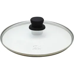 Deckel ELO - BASIC "Juwel", transparent, Ø:24cm, Glas, Deckel, Topfdeckel, aus hitzebeständigem Glas