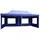 VCM PROFI Faltpavillon 3 x 6 m inkl. Seitenteile Blau