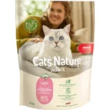 Katzenfutter Hoher Fleischanteil - mera Cats Nature Lachs - Trockenfutter getreidefrei 10kg 10kg