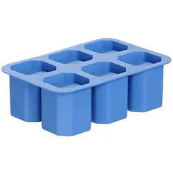 Hendi Eiswürfelform, Shotglas, BarUp, Blau, 125x190x(H)60mm