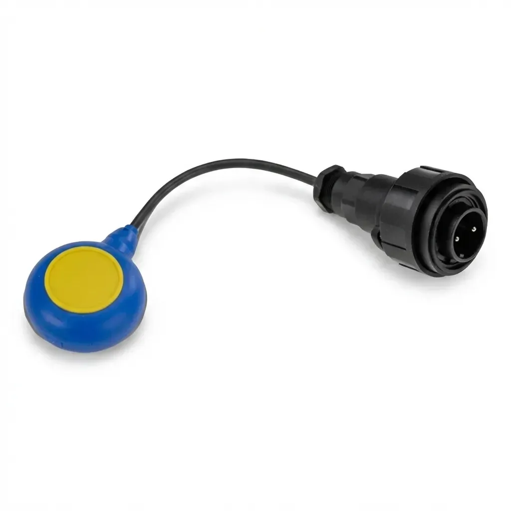 Biocat Schwimmerschalter zum Einbau von oben, inkl. Anschlusskabel und Stecker f...