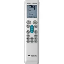 MELICONI 802103 Fernbedienung Klimaanlage Drucktasten - Weiß