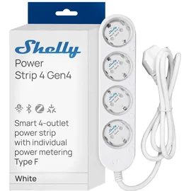 Shelly Power Strip 4 Gen4 weiß