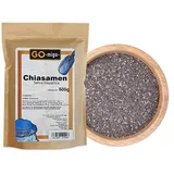0,5kg Chia Samen 500g Sparpaket Top-Qualität, Salvia Hispanica Zip-Beutel
