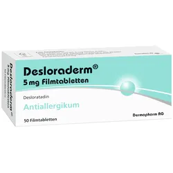 Desloraderm 5mg 50 St Filmtabletten