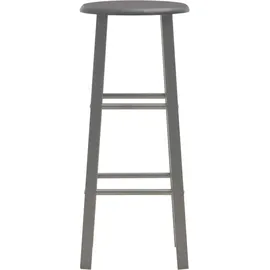 vidaXL 3-tlg. Bar-Set Holz und Stahl Anthrazit