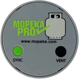 Mopeka Tanksensor mit Magneten für Stahl-LP-Tanks, ohne Abstandshalter, grau