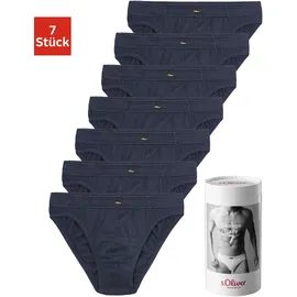 s.Oliver Wochenration in einer Dose Slip blau L 7er Pack