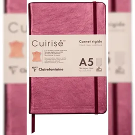 Clairefontaine 4x Notizbuch 72 Blatt liniert A5 14,8x21cm Kirsche 400100C