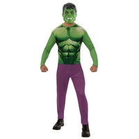 Rubie ́s Kostüm Hulk Comic Kostüm, Schnell & easy verkleidet als Comic-Superheld! grün XL