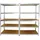 Trutzholm Schwerlastregal Stahl/MDF 180x120x60 cm silber 2er Set 875 kg Traglast