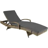 Tectake Rattan Sonnenliege Océane