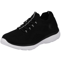 RIEKER Slip-On Sneaker mit Elastik-Einstieg schwarz 36
