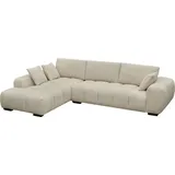 Habitat et Jardin Ecksofa aus Stoff "monceau" - 3-sitzer - Beige
