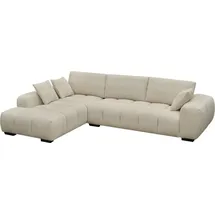 Habitat et Jardin Ecksofa aus Stoff "monceau" - 3-sitzer - Beige