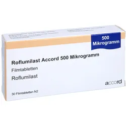 ROFLUMILAST Accord 500 Mikrogramm Filmtabletten 30 St