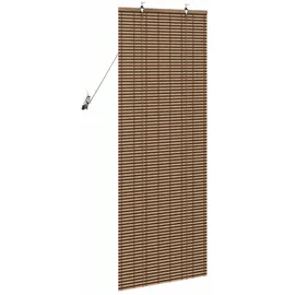 vidaXL Fensterjalousien und -schattierungen Braun 60 x 160 cm Bambus