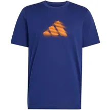 adidas Clay Graphic Kurzarm-t-shirt - dark blue M